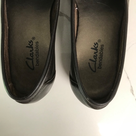 Clarks Bendables Brown Leather Loafer US 6.5 M - Picture 6 of 8